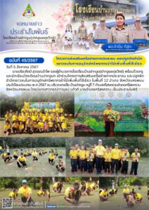 จดหมายข่าวประชาสัมพันธ์ฉบับที่ 45/2567